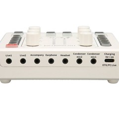 Live Sound Card Multiple Effects Voice Changer For Streaming/KTV