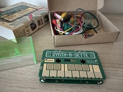 MicroKits SYNTH-A-SETTE Synth A Sette Pocket Synthesizer + Musical Keyboard NEW
