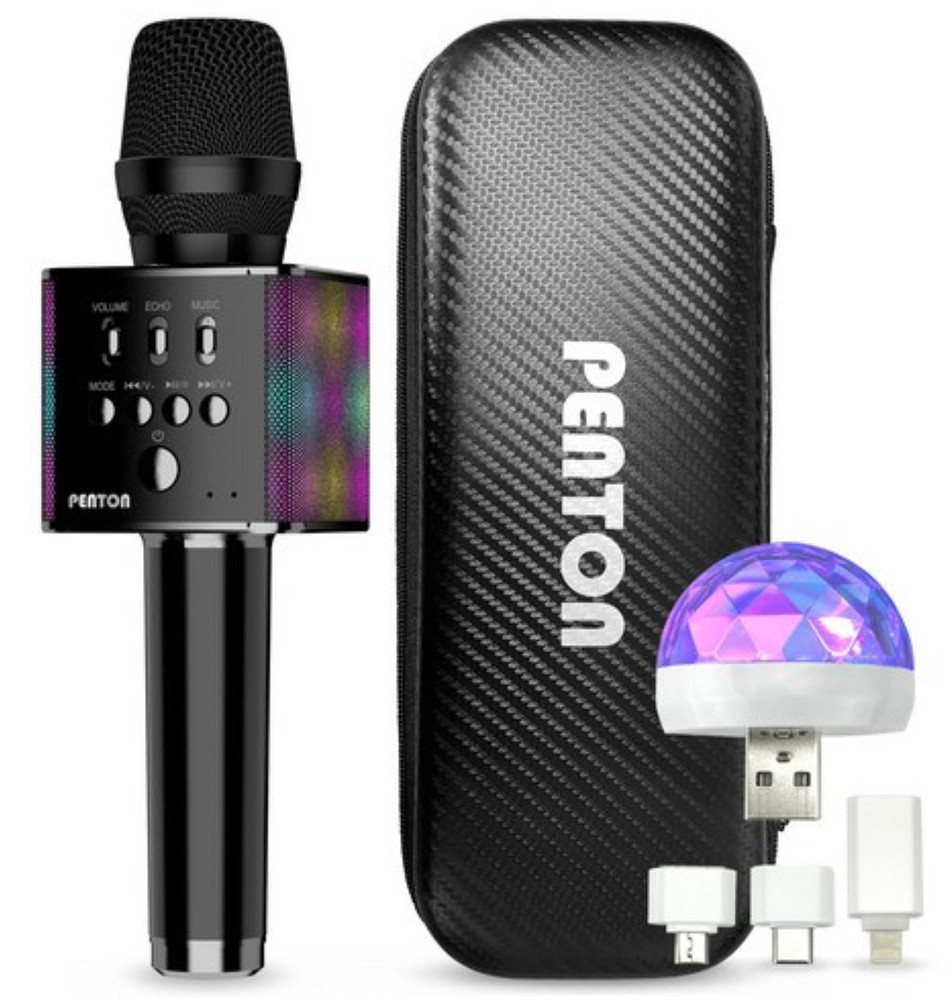 Penton BM7 Handy Mic 30mm Big Dynamic TWS Duet Mic Home party Driver