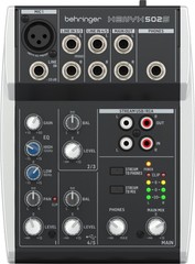 Behringer Xenyx 502S 5-channel Analog Streaming Mixer