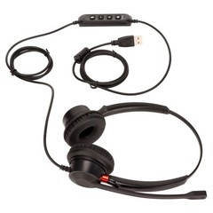 Telephone Headset Volume Adjustment Microphone Mute USB Binaural Customer S KDWZ