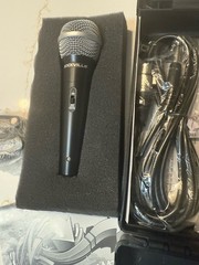 Rockville RMC-XLR High Performance Hand Held Dynamic Vocal Microphone With Case