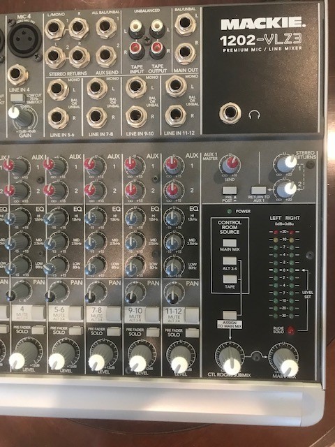 Mackie 1202 VLZ3 12 Channel Line Mixer