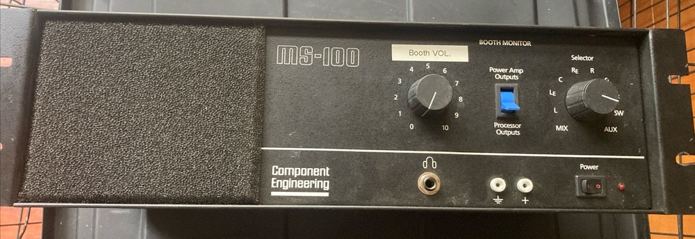 Component Engineering MS-100, Booth Monitor / Amplifier