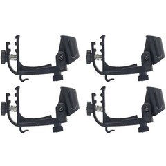 4Pcs Clamp Clip Holder Mount For Drum Microphone Mic For Shure SM58 SM57