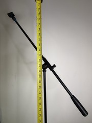 Atlas Sound T3664 Tripod Microphone Stand, 36″ to 64″, Black