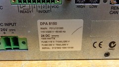 DYNACORD DPA 8150 amplifier for PROMATRIX 8000 system (POWER UP TEST ONLY)