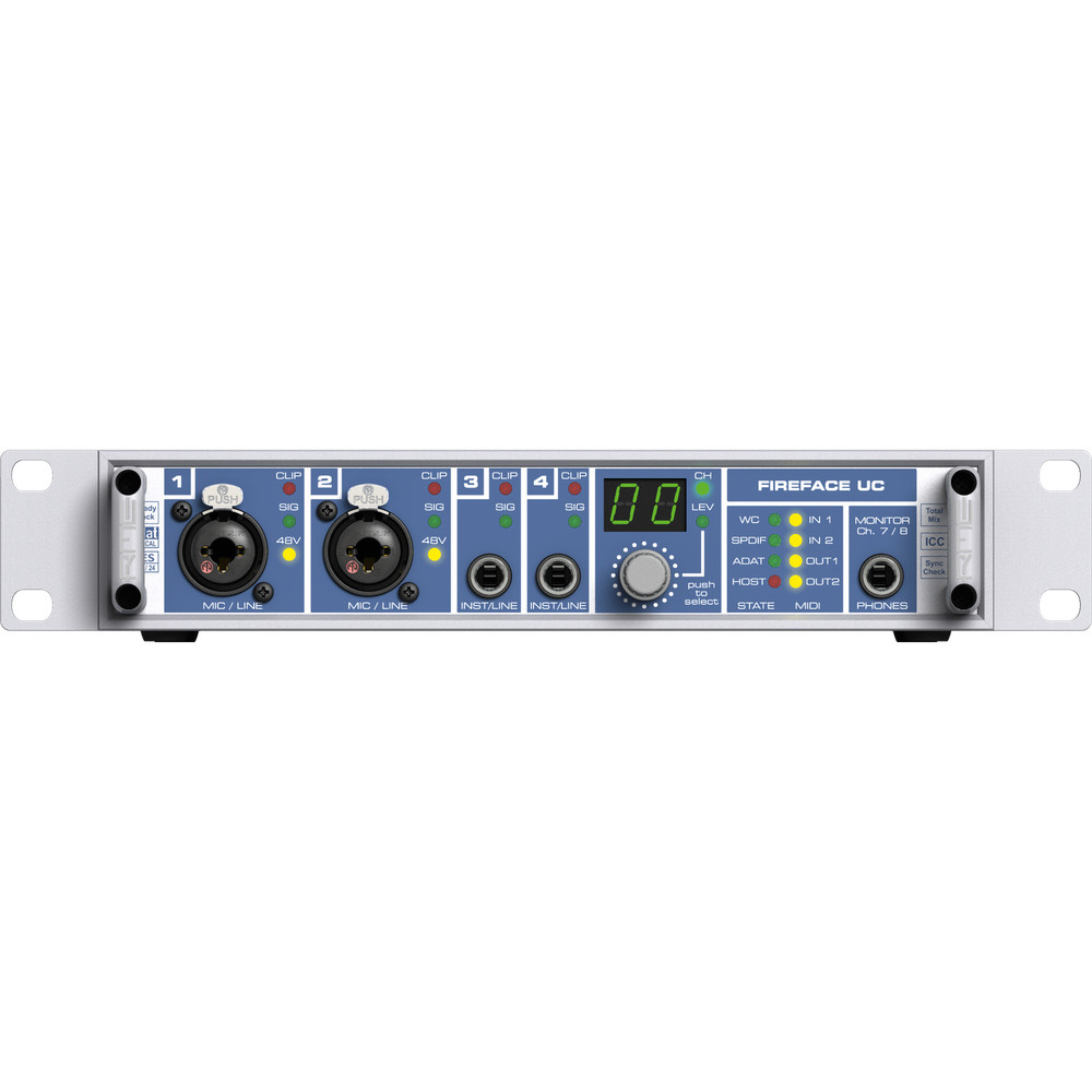 RME FireFace UC Fire Face UC Audio InterfaceUSB 2.0 High Speed 36-Channel