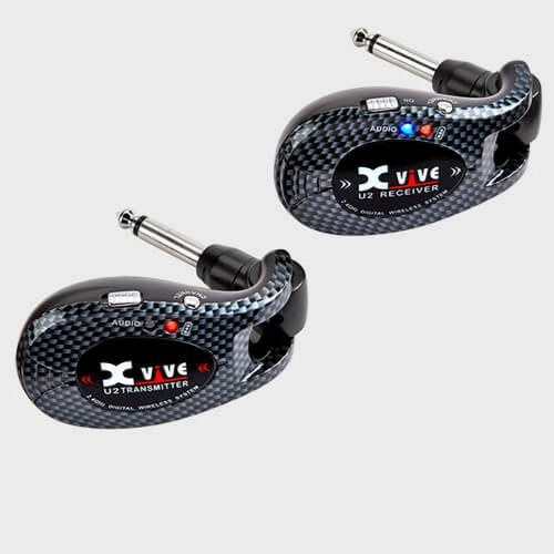 XVIVE U2 Carbon Guitar Wireless System High Fidelity 24bit 48kHz Digital Audio