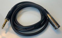 Monoprice 6-Foot XLR Male to 1/4inch TRS Male Cable. FREE SHIPPING! Awesome!