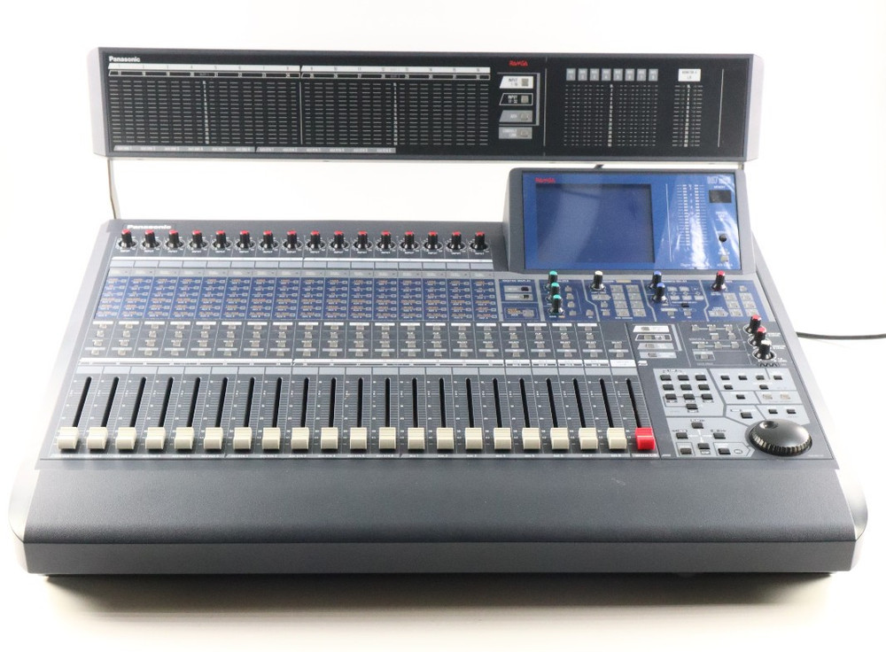 Panasonic Ramsa WR-DA7 Digital Mixing Console + WR-MTBR Metere Bridge W/ Manuals