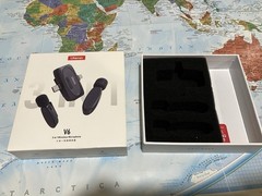 ULANZI V6 Wireless Lavalier Microphone for Smartphones