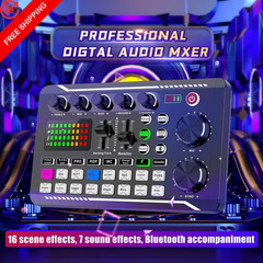 Professional Audio Mixer, SINWE Live Sound Card and F998 SOUND CARD