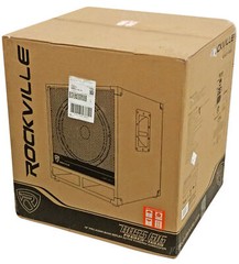 Rockville RBG18S 18″ 2000 Watt Active Powered PA Subwoofer w/DSP+Limiter Pro/DJ