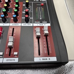 Fulode 8 Channel Bluetooth Studio Audio Mixer Live Sound Mixing Needs Power Cord
