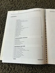 E-mu Systems Proteus Operation Instruction Manual Book User Owner Guide