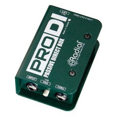 Radial Pro DI Passive Direct Box Green