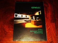 GENELEC SPEAKERS STUDIO MONITORS Active Surround Sound Monitoring 1997 BROCHURE