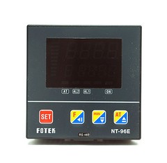 1pc NT-96LE 96x96mm Temperature Controller K/J/Pt PID 4~20mAout Alarm x2 Fotek