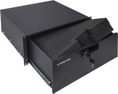 19-Inch 4U Locking Rack Drawer, with Protection Foam (STRD-4D)