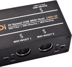 High-Speed USB HOST 3G MIDI Host Interface Box MIDI USB To MIDI Converter Fea…
