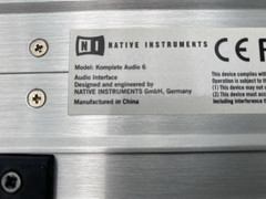 Native Instruments KOMPLETE AUDIO 6 Digital Recording Interface