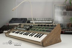 Korg Microkorg / S Wood Real Wood Stand Sidepanel Desktop Oak