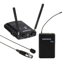 Samson Concert 88 Camera UHF Wireless Lavalier Microphone System, Includes CR88V