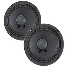 Pair Eminence Alpha-6A 6″ Midrange 8ohm 200Watt 93.6dB 1.5″Coil Replacement