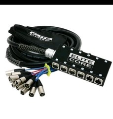 Elite Core PS8030 30′ 8-Channel Stage Box Snake with no Returns