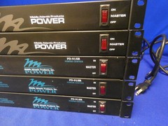 Middle Atlantic Products PD-915R Power Distribution Unit – Black QTY 5 Total