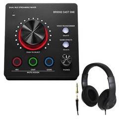 Japan NEW Roland Gaming DAC Mixer BRIDGE CAST ONE BRC-ONE Headphone Set