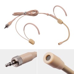 Lightweight Headworn Headset Microphone Condenser Mic 3.5mm Plug For Smartphone