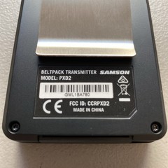 Samson Technologies Go Mic Mobile PXD2 Wireless Beltpack Transmitter