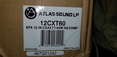 Atlas Sound 12CXT60 (AtlasIED 12CXT60) 12-inch Coaxial Replacement Speaker
