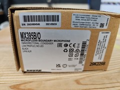 Shure MX395B/O-LED Microflex Low Profile Omni Boundary Microphone – New Open Box