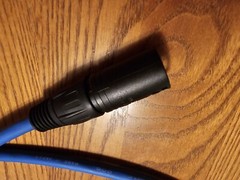 Canare DA206 110 Ohm AES/EBU Digital Cable With XLR M to F Neutrik, 1 Meter