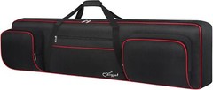 88 Key Keyboard Case Soft (Size: 88 key,53.5″x13.8″x6.8″, Black+Red