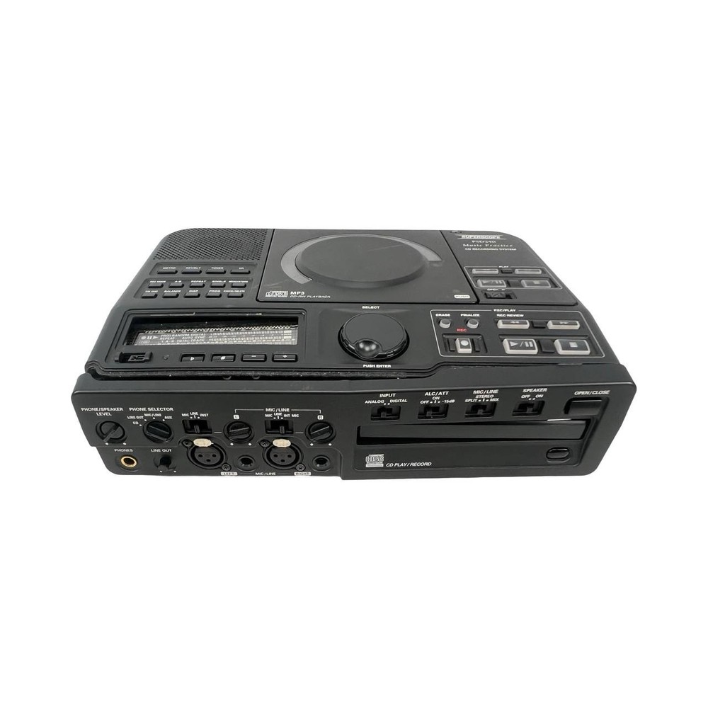 SuperScope PSD340 Music Practice CD Recording System – FOR PARTS