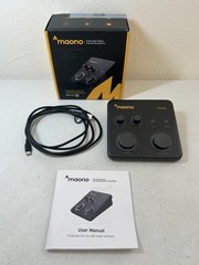Maono ProStudio PS22 Lite USB Audio Interface 24-bit 192kHz 2-in/2-out XLR