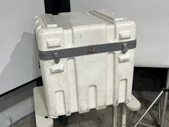 20x20x20 15″ Depth Hard Plastic Instrument Case with Handles See Description