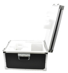 Heavy Duty Utility Case Aluminum Hard Shell w Foam Padding Interior READ