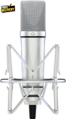 MA-87 Studio Condenser Microphone 26Mm Gold Large Diaphragm Capsule Includ…..