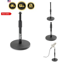 DS7200B Adjustable Desktop Mic Stand for Recording, Streaming, Podcasting, Ba…