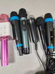 LOT OF 10 Various Brands & Models Microphone Used Working