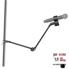 Microphone Stand Holder,21.5″ Long Adjustable Magic Arm Microphone Stand