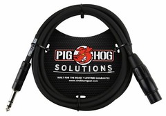Pig Hog PX-TMXF6 SOLUTIONS – 6FT TRS(M)-XLR(F) BALANCED CABLE – NEW