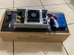 MLA-218 Power Amplifier Module 2400 watts for singlel 18” subwoofer (only 8 ohm)