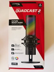 Hyper X – Quadcast 2S RGB wired USB microphone HYPERX 2 S mic – Brand New Sealed