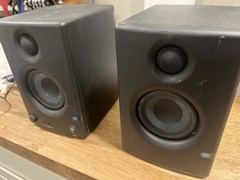 PreSonus Eris E3.5 Powered Active Studio Monitor Pair Black 50W Wired